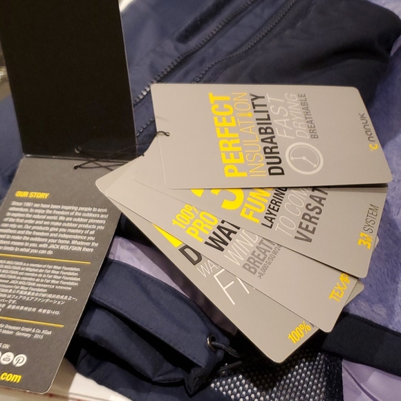 Jack Wolfskin Women NWT Clearwater Systems Jacket - Picture 13 of 13